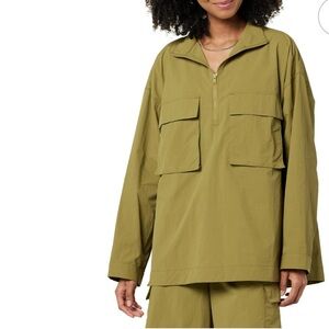 Women's Utility Jacket in Olive Green